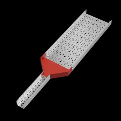 Переходник центральный 80х100-400 мм ПЛЮС HD