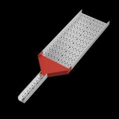 Переходник центральный 80х100-500 мм ПЛЮС