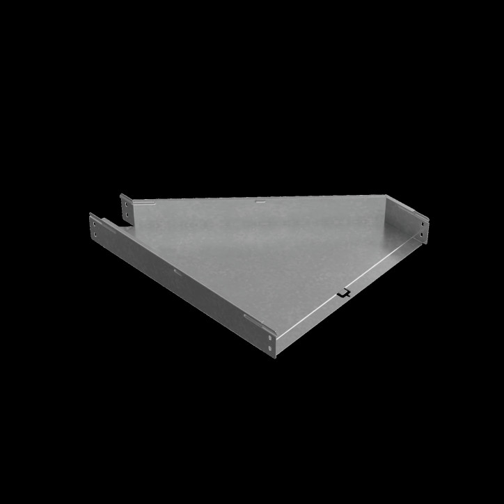 Переходник левый 80х100-500 мм ПЛЮС