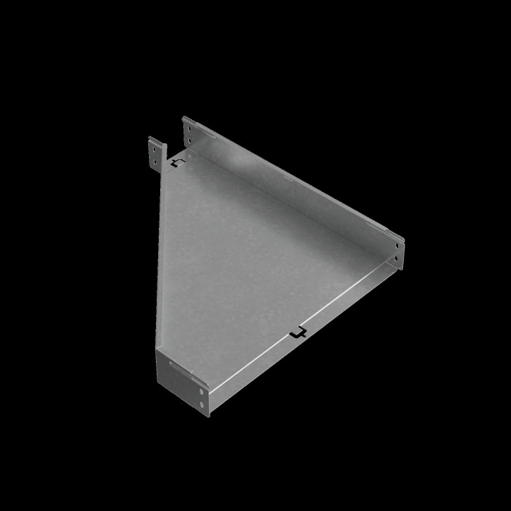 Переходник правый 80х100-500 мм ПЛЮС INOX304