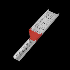 Переходник левый 80х150-300 мм ПЛЮС INOX304