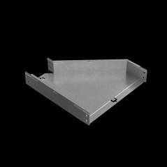 Переходник левый 80х150-400 мм ПЛЮС INOX304