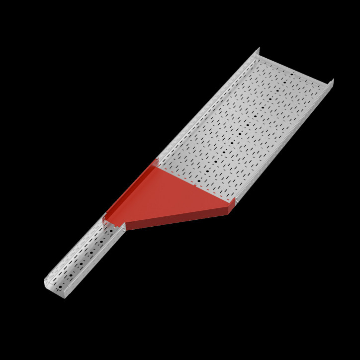 Переходник правый 80х150-600 мм ПЛЮС Переходник правый 80х150-600 мм ПЛЮС