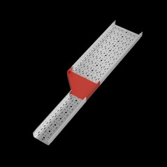 Переходник левый 80х200-400 мм ПЛЮС HD