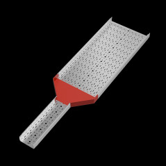 Переходник центральный 80х200-600 мм ПЛЮС INOX304