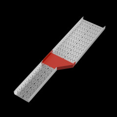 Переходник правый 80х300-500 мм ПЛЮС INOX304