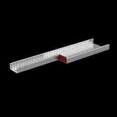 Переходник упрощенный 80х300 мм правый ПЛЮС INOX304