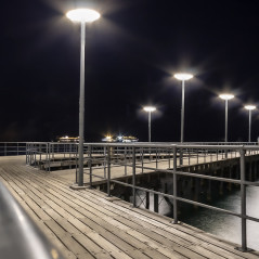 Светильник светодиодный уличный садово-парковый ДТУ 05-60Вт 7200Лм черный 5000K IP65 5лет гар. JazzWay