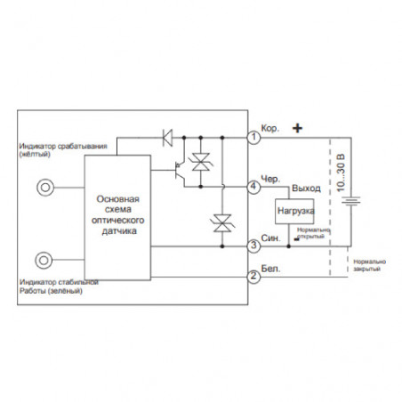 Оптический датчик Lanbao PSE-YC35DPBR-E3