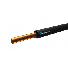 Провод установочный ПуВнг(А)-LS 1х6Черный барабан