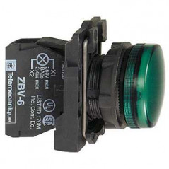 Лампа сигнальная 22мм 230/240V зеленая