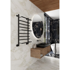 Полотенцесушитель ДВИН Q Primo 80/60 Водяной 1'-3/4'-1/2' К1 Полированный