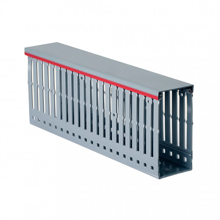Короб перфорированный RL6 25x40 серый QUADRO Короб перфорированный RL6 25x40 серый QUADRO