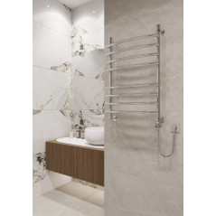 Полотенцесушитель ДВИН R Primo 60/50 Водяной 1'-3/4'-1/2' К3 Полированный