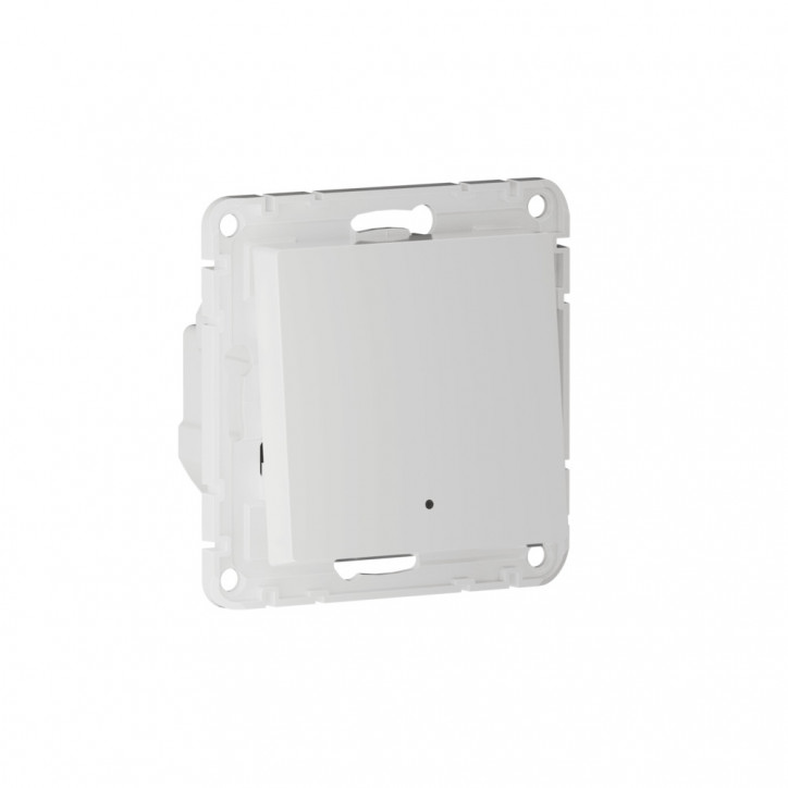 ATLASDESIGN SMART 1-кл. ВЫКЛЮЧАТЕЛЬ с подсв., Zigbee, сх.1, L+N, 10А, мех., БЕЛЫЙ ATLASDESIGN SMART 1-кл. ВЫКЛЮЧАТЕЛЬ с подсв., Zigbee, сх.1, L+N, 10А, мех., БЕЛЫЙ