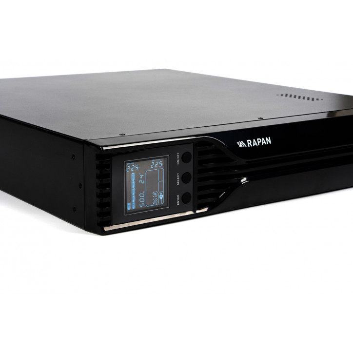 Источник бесперебойного питания Line-interactive RAPAN-UPS 2000 ВА/1400 Вт Rack+4x9Ah-E встр. АКБ Источник бесперебойного питания Line-interactive RAPAN-UPS 2000 ВА/1400 Вт Rack+4x9Ah-E встр. АКБ