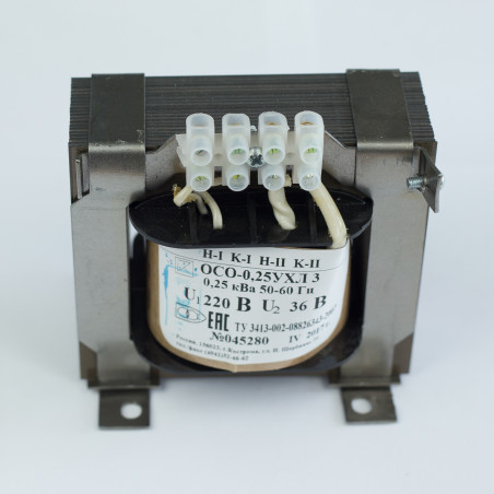 Трансформатор напряжения понижающий ОСО-0.4-09 УХЛ 3 380/220