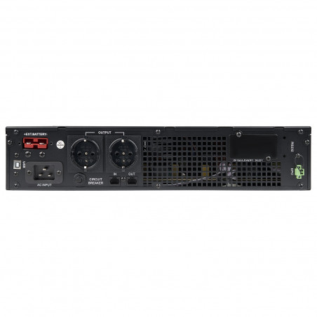 Источник бесперебойного питания SMARTWATT UPS SECURE EURO 3kVA L, онлайн, мощность 3000/2700 ВА/Вт, стоечный/напольный, LCD дисп