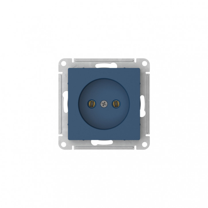 ATLASDESIGN РОЗЕТКА без заземления без шторок, 16А, быстрозажимные клеммы, АКВАМАРИН ATLASDESIGN РОЗЕТКА без заземления без шторок, 16А, быстрозажимные клеммы, АКВАМАРИН