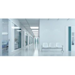 Панель светодиодная ДВО 6575 595х595х20мм 40Вт 6500К равномерная засветка опал IEK