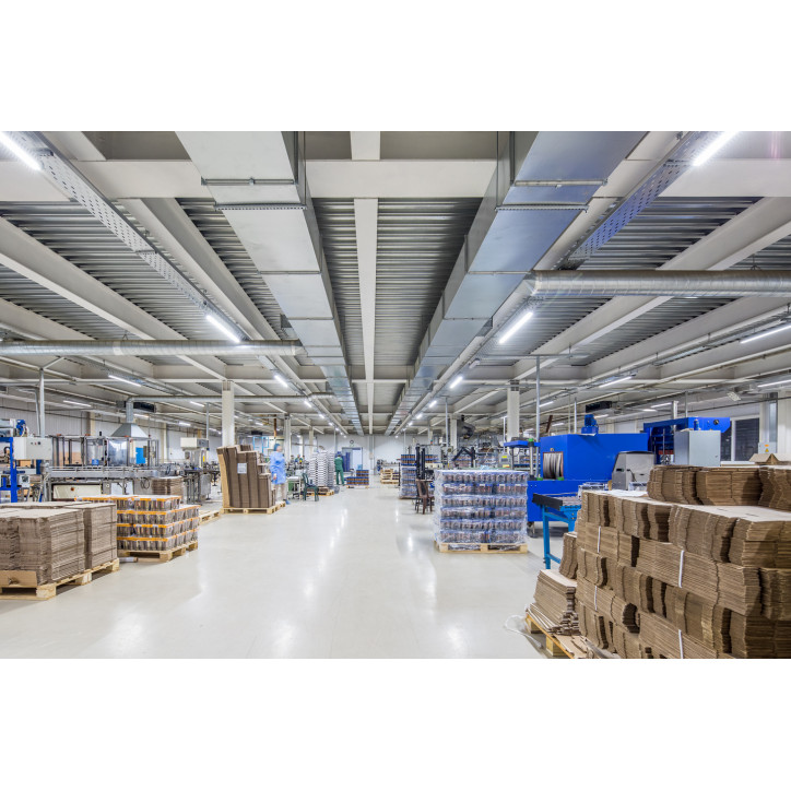 LIGHTING Светильник аварийный ДСП 1307А 36Вт 1ч 6500К IP65 1200мм серый пластик IEK
