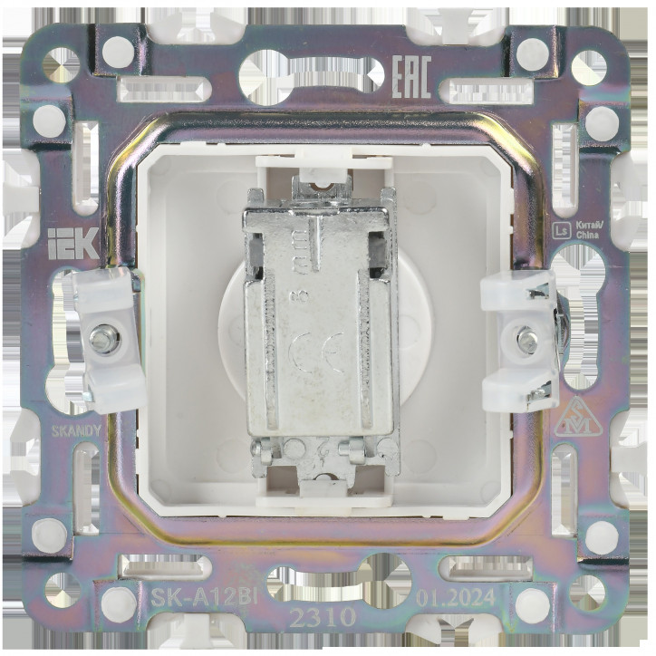 SKANDY Розетка TV оконечная SK-A12Bl черный IEK