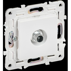 SKANDY Розетка TV проходная SK-A17W арктический белый IEK