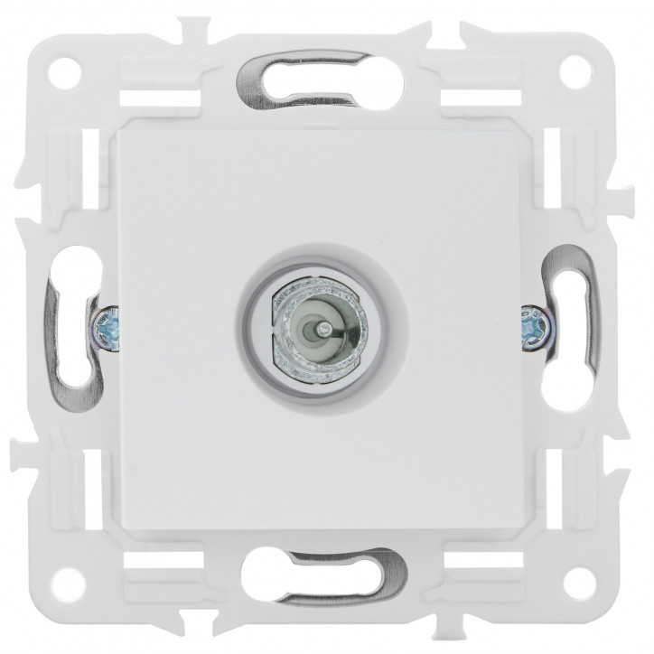 SKANDY Розетка TV проходная SK-A17W арктический белый IEK