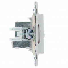 SKANDY Розетка TV проходная SK-A17W арктический белый IEK