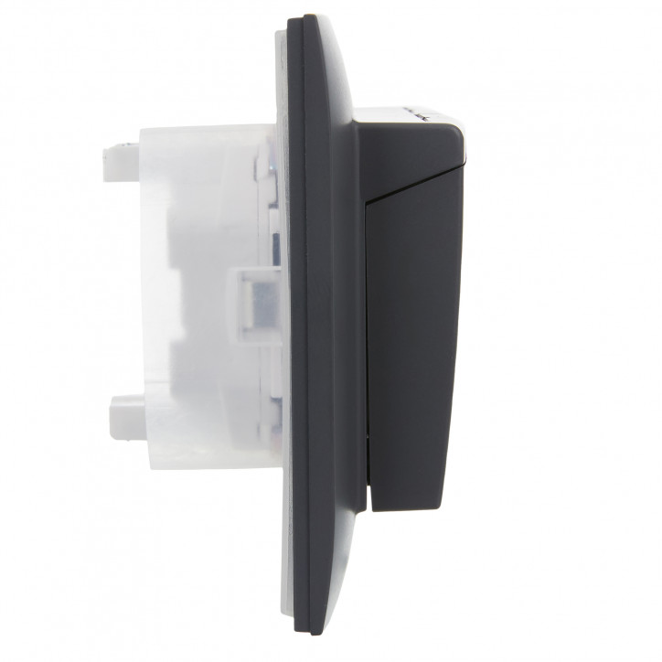 SKANDY Розетка 2-местная и крышкой 16А в сборе IP44 SK-R12T титан IEK SKANDY Розетка 2-местная и крышкой 16А в сборе IP44 SK-R12T титан IEK