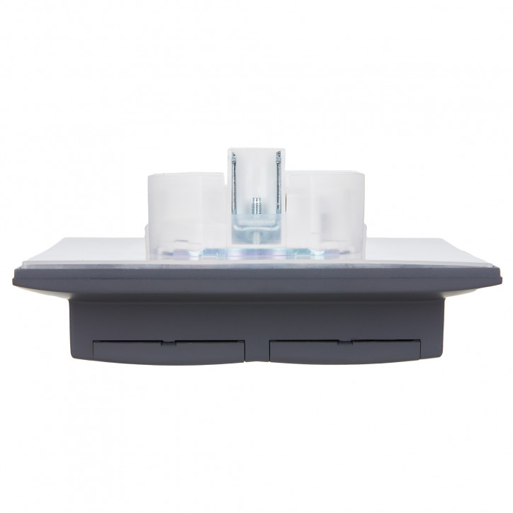 SKANDY Розетка 2-местная и крышкой 16А в сборе IP44 SK-R12T титан IEK SKANDY Розетка 2-местная и крышкой 16А в сборе IP44 SK-R12T титан IEK