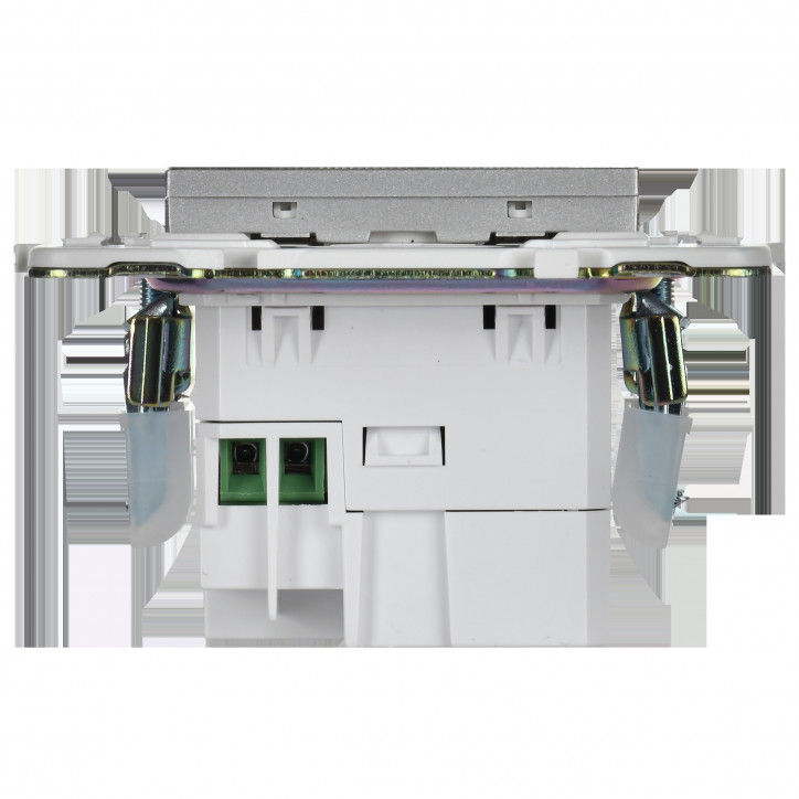 SKANDY Розетка USB A+A 3,1А SK-R15S серебряный IEK SKANDY Розетка USB A+A 3,1А SK-R15S серебряный IEK