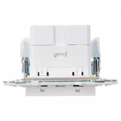SKANDY Розетка USB A+C 18Вт SK-R13W арктический белый IEK