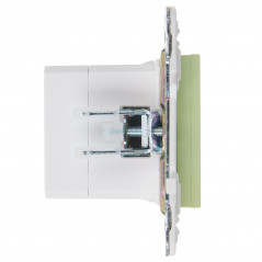 SKANDY Розетка USB A+C 18Вт SK-R13G мятный IEK