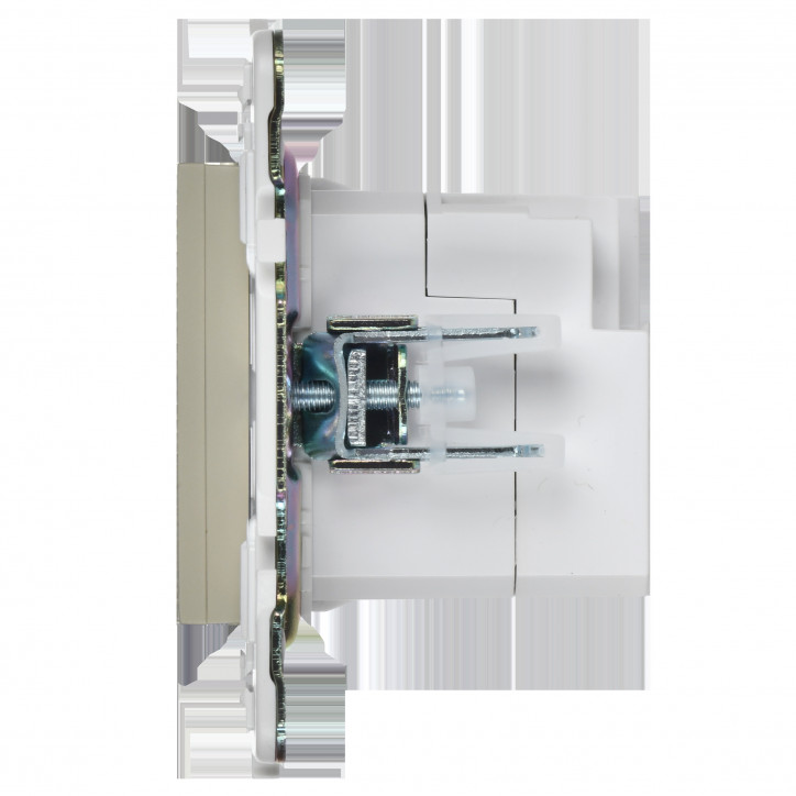 SKANDY Розетка USB A+C 18Вт SK-R13B бежевый IEK