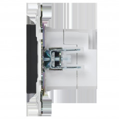 SKANDY Розетка USB A+C 18Вт SK-R13T титан IEK