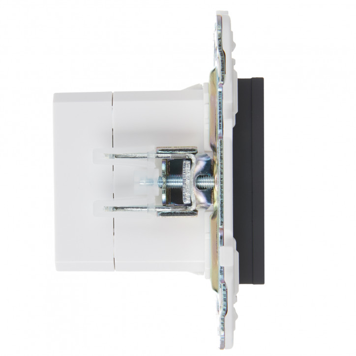 SKANDY Розетка USB A+C 3,1А SK-R14G графит IEK SKANDY Розетка USB A+C 3,1А SK-R14G графит IEK