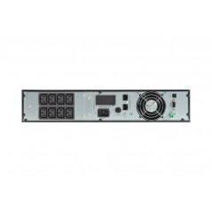 Источник бесперебойного питания 9903 SKAT-UPS 1000-RACK-ON-E Online 1000 ВА/900 Вт, синус, внешн. АКБ х 2 шт, 8xC13