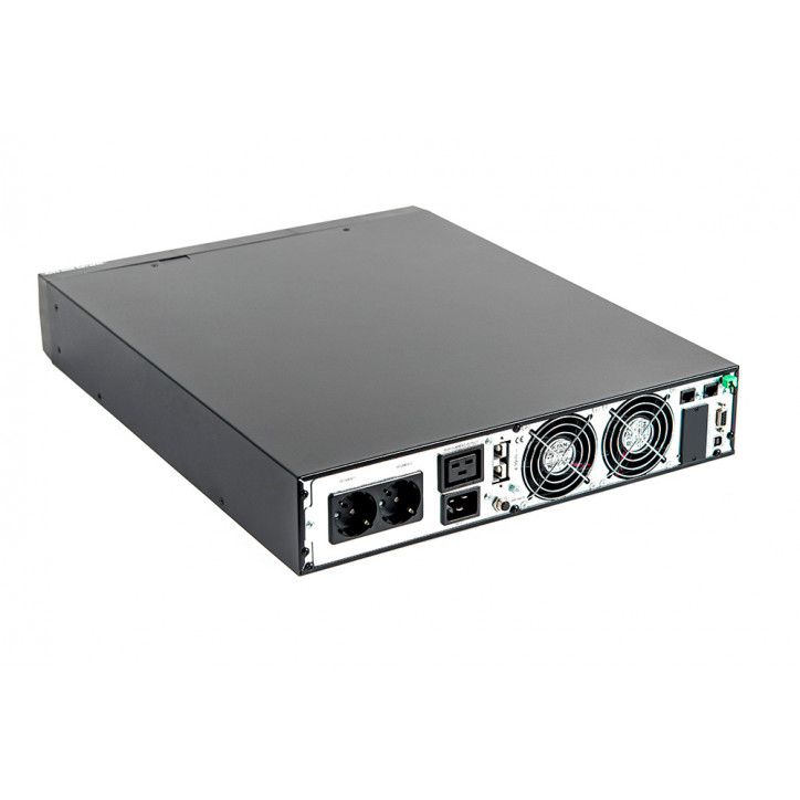 Источник бесперебойного питания 9908 SKAT-UPS 3000-RACK-ON Online 3000 ВА/2700 Вт, синус,внешн. АКБ х 6 шт, 2хSchuko, 1хС19