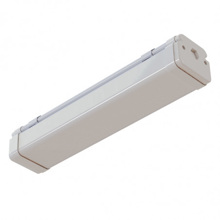 Светильник светодиодный ДСП-38w 4400лм 6500К milky IP67 SLIM TUBE с БАП на 1 час
