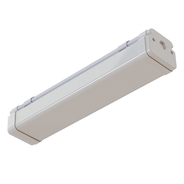 Светильник светодиодный ДСП-38w 4400лм 3000К milky IP67 SLIM TUBE с БАП на 3 часа Светильник светодиодный ДСП-38w 4400лм 3000К milky IP67 SLIM TUBE с БАП на 3 часа