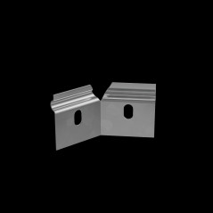 Соединительная пластина изменяемая для борта 50 мм ПЛЮС INOX304