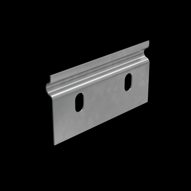 Соединительная пластина для борта 50 мм ПЛЮС INOX304 Соединительная пластина для борта 50 мм ПЛЮС INOX304