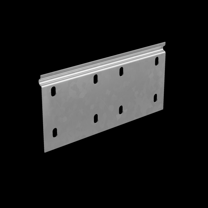 Соединительная пластина усиленная для борта 80 мм ПЛЮС INOX304 Соединительная пластина усиленная для борта 80 мм ПЛЮС INOX304