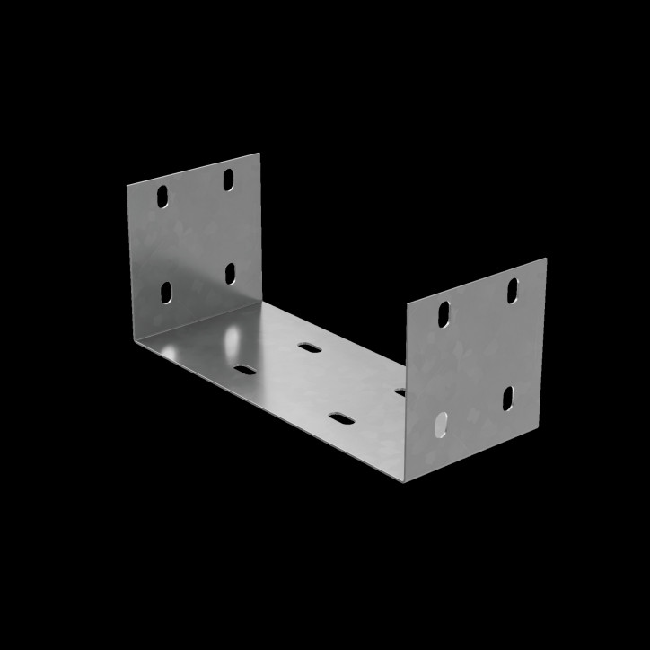 Соединительная пластина П-образная для лотка 80х400 мм ПЛЮС HD Соединительная пластина П-образная для лотка 80х400 мм ПЛЮС HD