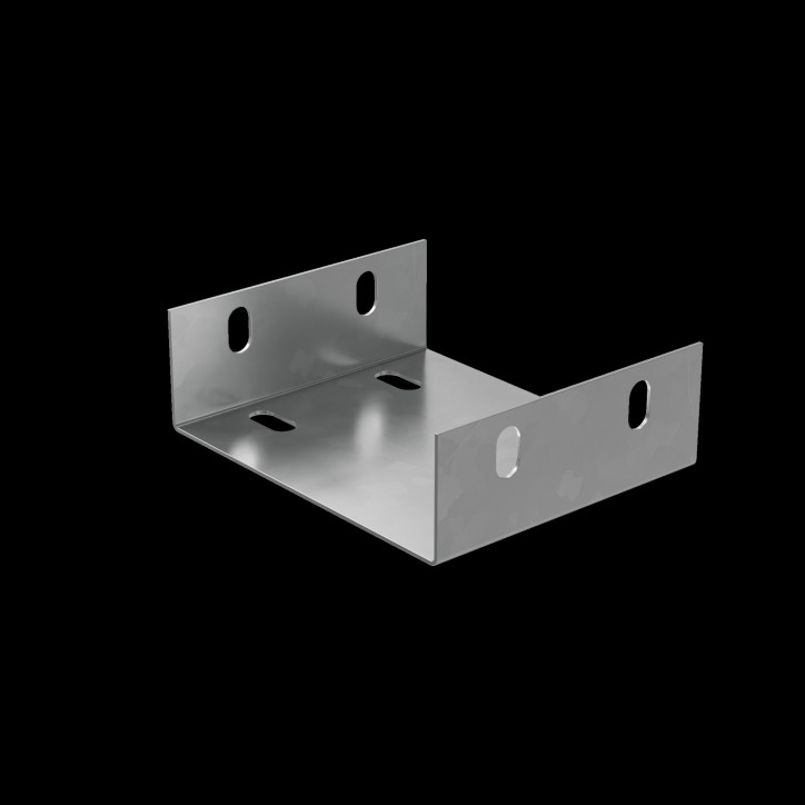 Соединительная пластина П-образная для лотка 50х600 мм ПЛЮС INOX304 Соединительная пластина П-образная для лотка 50х600 мм ПЛЮС INOX304