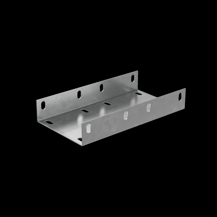 Соединительная пластина усиленная П-образная для лотка 50х150 мм ПЛЮС INOX304