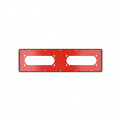 Фланец красный для ST c перфорацией тип 5