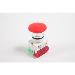 Кнопка красная с фиксацией AE-22 Гриб 220В ВK-22 1 1но+1нз