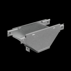 Т-ответвитель переходник 50х150-100 мм верт. c разворотом трассы на 90 гр. ПЛЮС (нижняя часть меньше исходной) INOX304